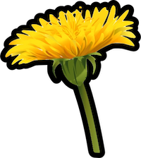 Emoji dandelion