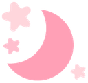 Emoji pinkmoon