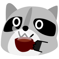 Emoji blobcoffeeraccoon